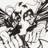 Cover of Batman #645 -- black and white