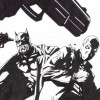 Cover of Batman #647 -- black and white